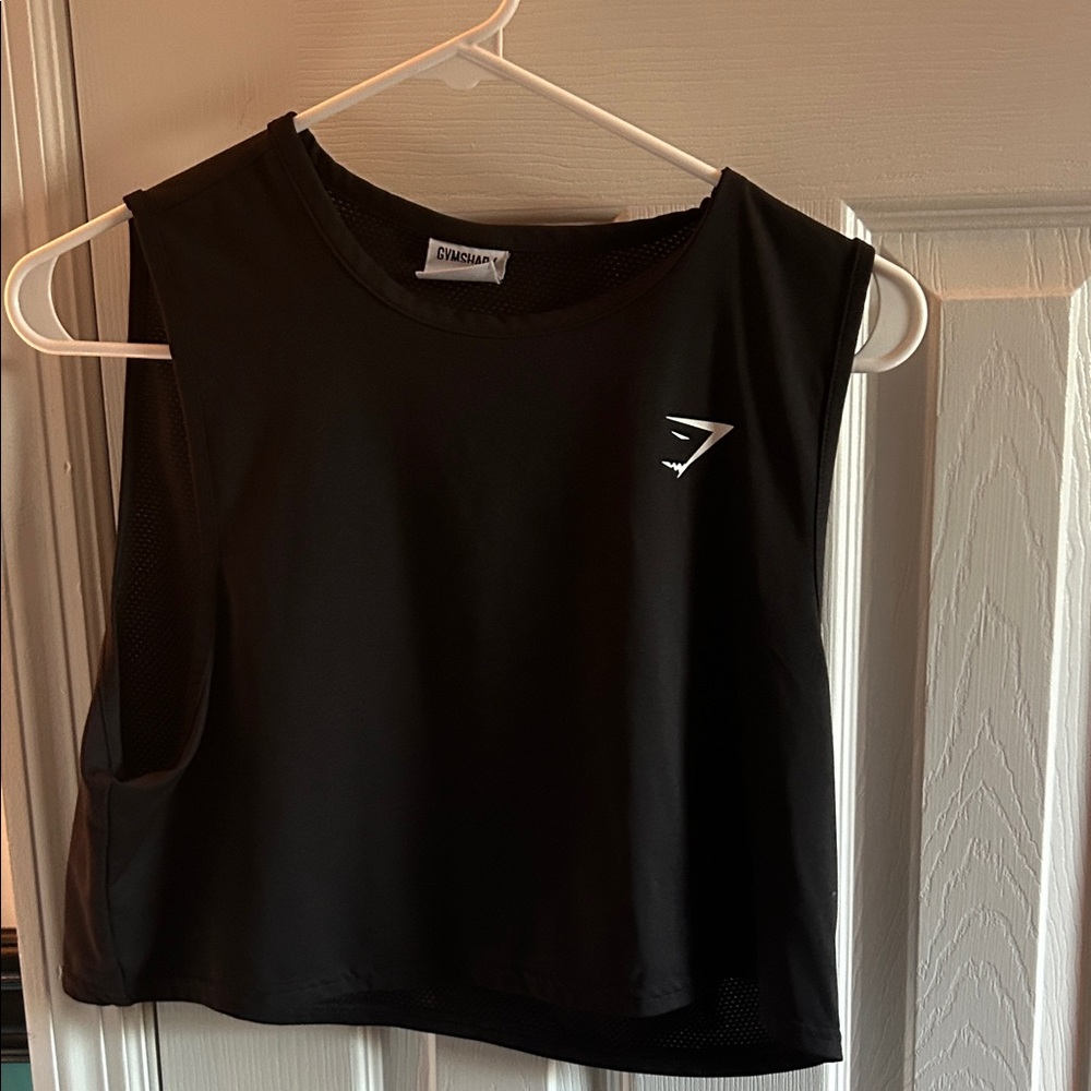 Gymshark Black Muscle Tee